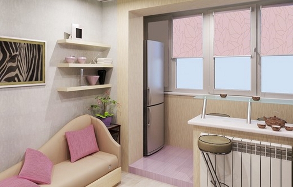  Хладилник на балкона