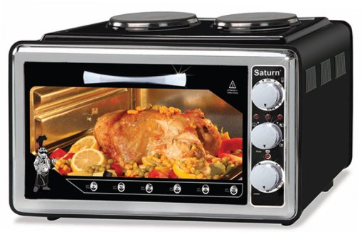 Осветена мини фурна Осветена мини фурна