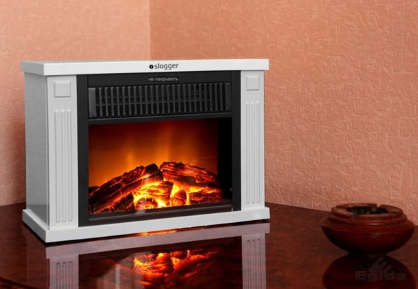  Външна електрическа камина