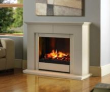  Електрическо камина в интериор