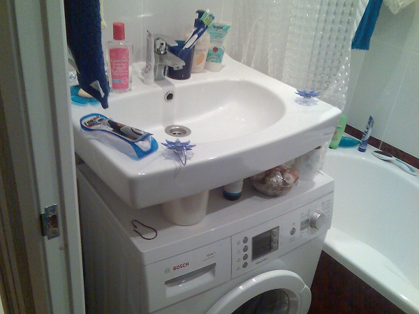  Машината под мивката