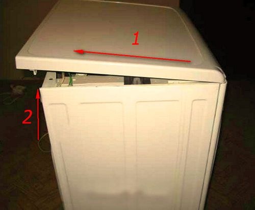  Как да премахнете капака на пералната машина