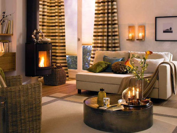  Камина под формата на огнище