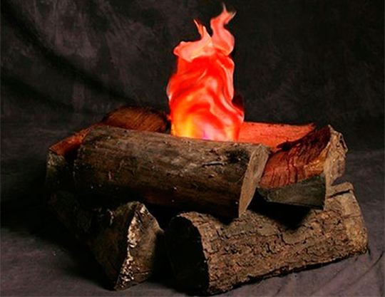  Пламък светлина