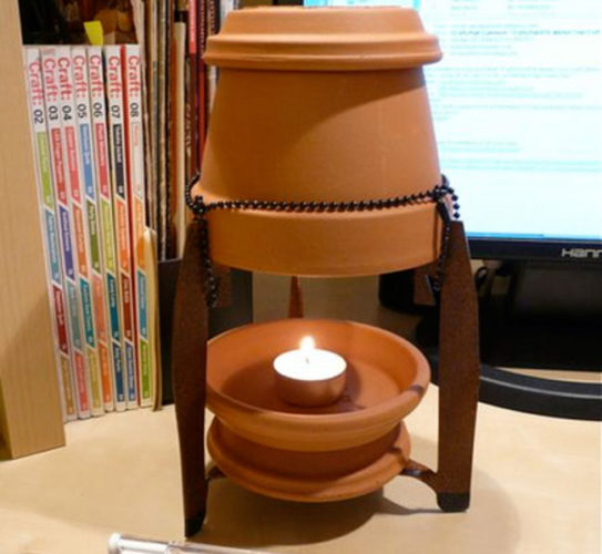  Нагревател на свещи и цветни саксии