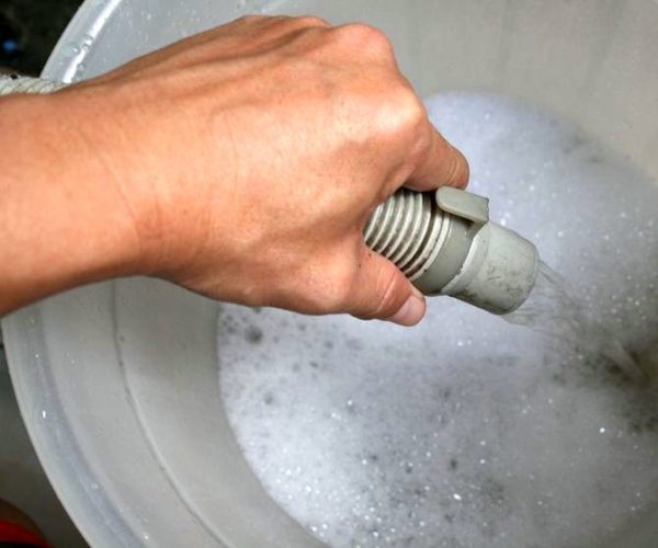  Изтеглете маркуча