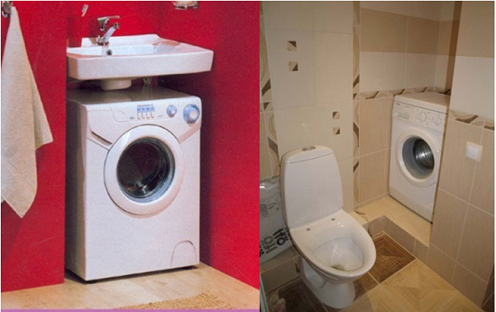 Машината в банята