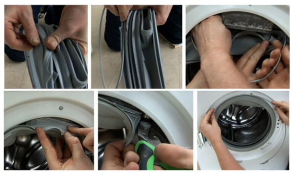  Монтаж на уплътнителния пръстен