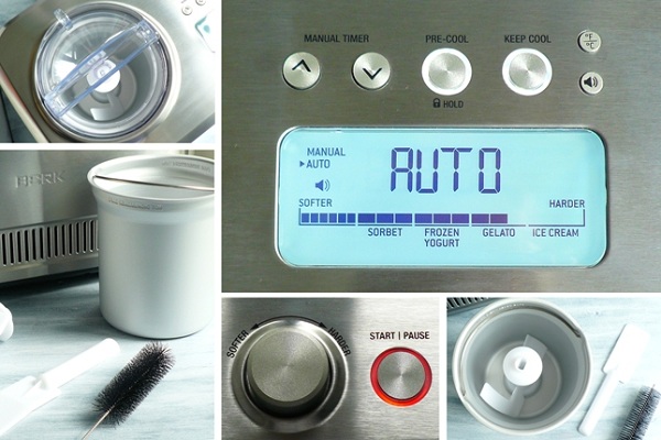  Автоматично устройство за производство на сладолед: меню