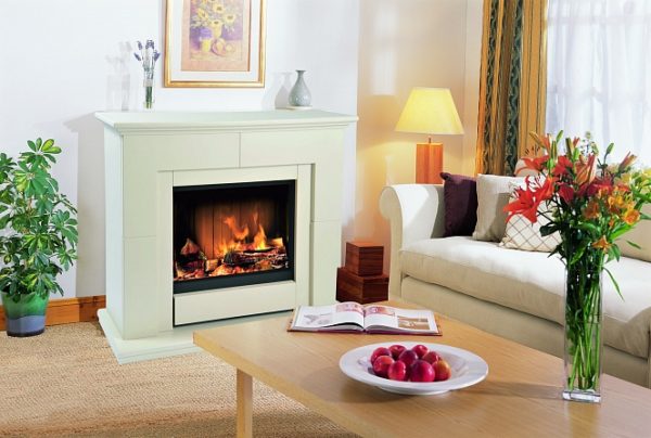  Класическа електрическа камина