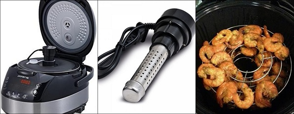  Готвене в мултиетник-пушене