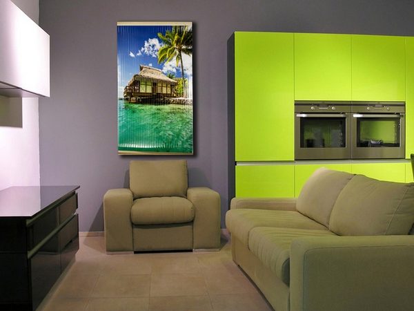  Гъвкав стенен нагревател в хола