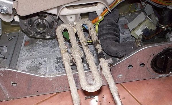  Премахване на неизправност на отоплителния елемент