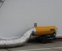  Нагрейте пистолет с маркуч