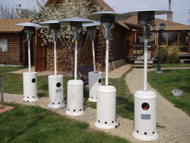  Газов инфрачервен нагревател в страната