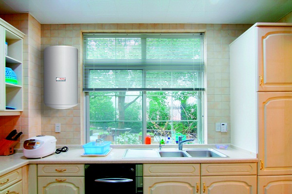  Около котела в кухнята