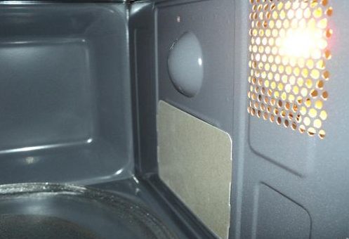  Слюда в микровълнова печка