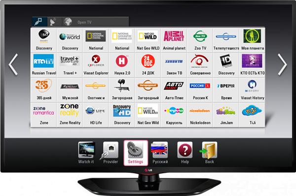  IPTV на LG