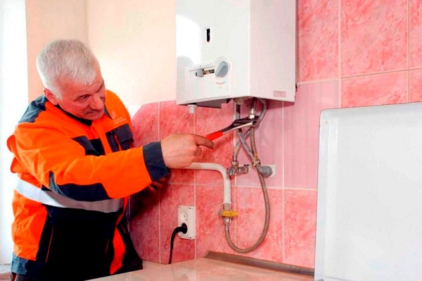  Монтаж на газовата колона