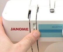  Регулиране на шевната машина