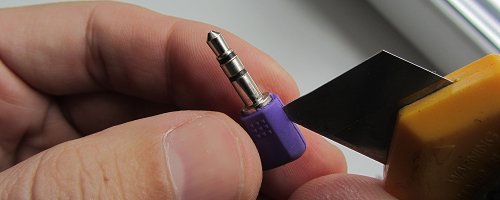  Изрежете обвивката