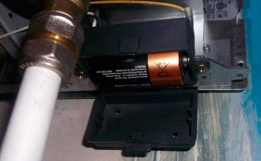  Отделение за батериите