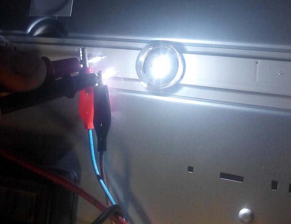  Търсете изгорял светодиод