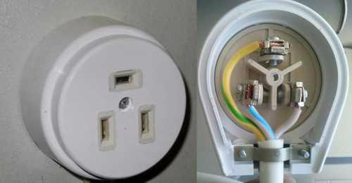  Гнездо с надземна жица