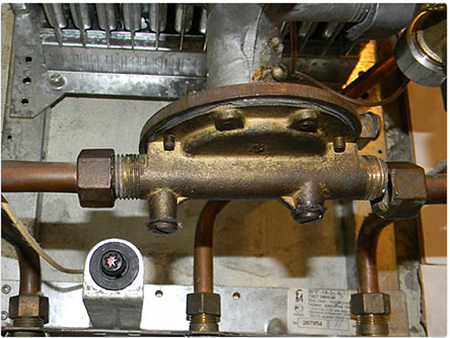  Жаба в колоната Neva 3208