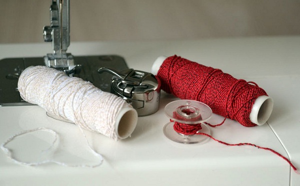  Навиване на резбата на калерчето