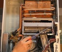  Почистване на газовата колона