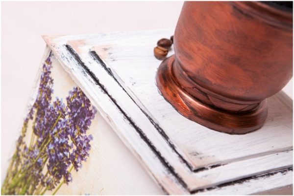  Декупаж страна кафе мелница