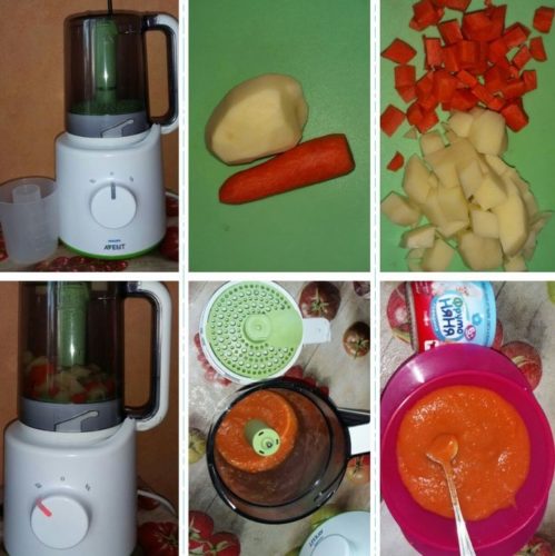  Готвене в двоен котел на пасатор