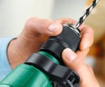  Пробийте с бормашина