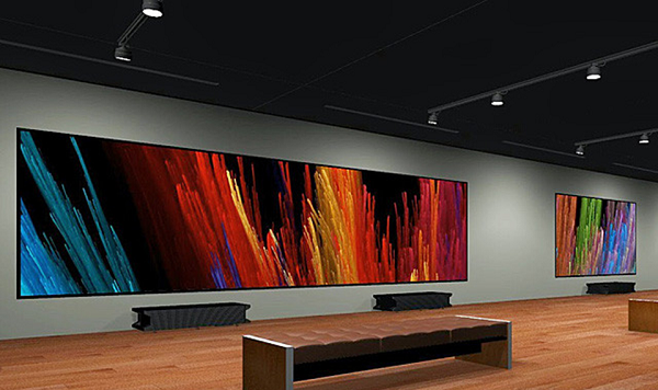  Проектор на разстояние 17 см.