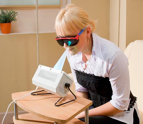  Работа на лампата