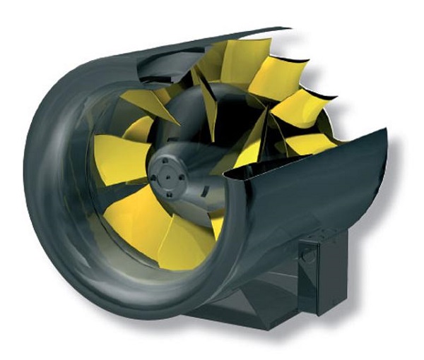 Диагонален вентилатор