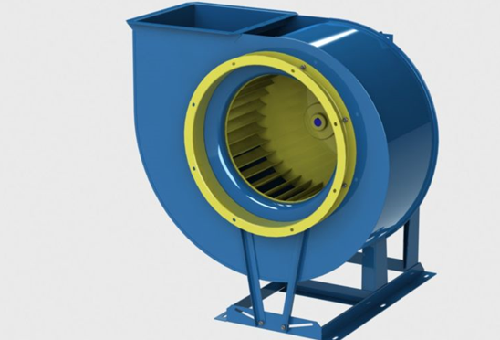  Тип на радиалния вентилатор