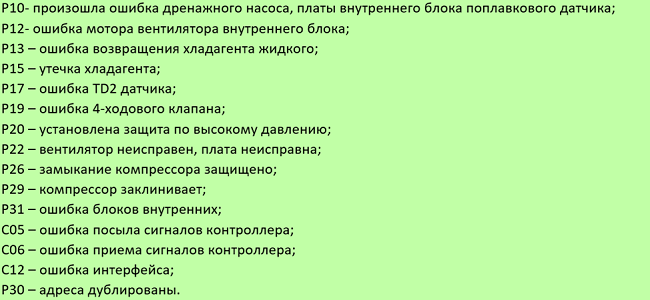  Кодовете на Toshiba 5