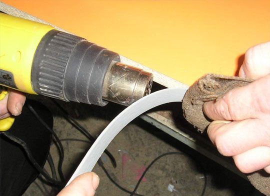  PVC свързване на ръбовете