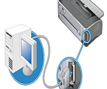  Свързване на принтера