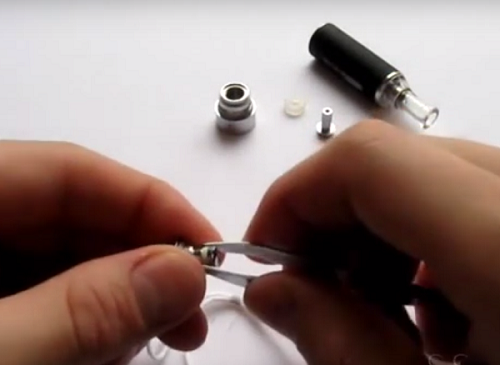  Пинцети и дъното на пулверизатора