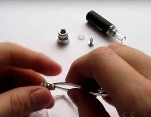  Премахване на гумената вложка