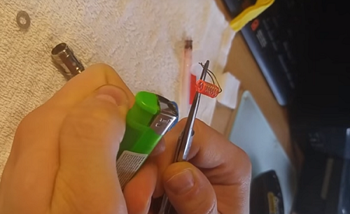  Калциниране на нагревателния елемент