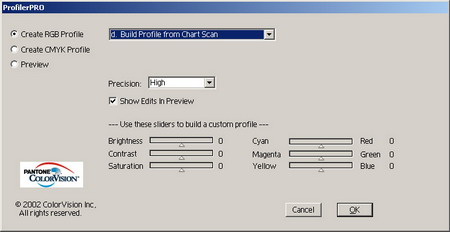  Изграждане на профил