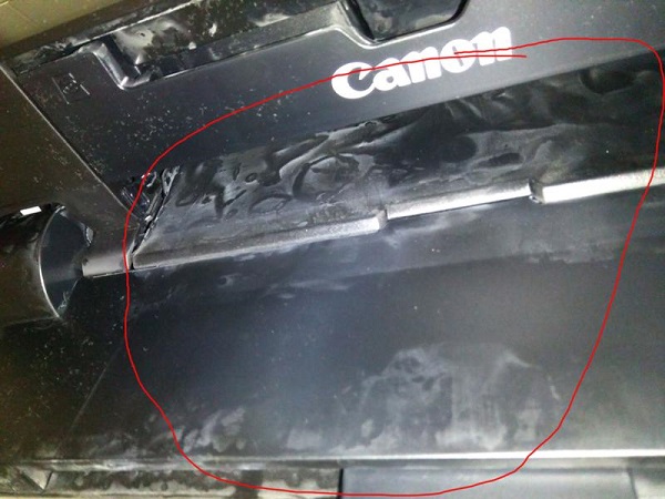  Прах в принтера