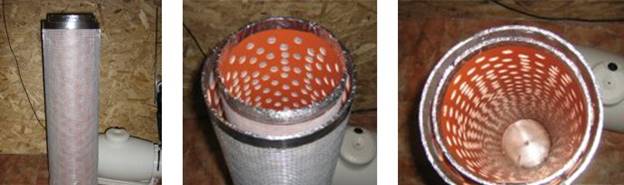 Вътрешна тръба на външната страна