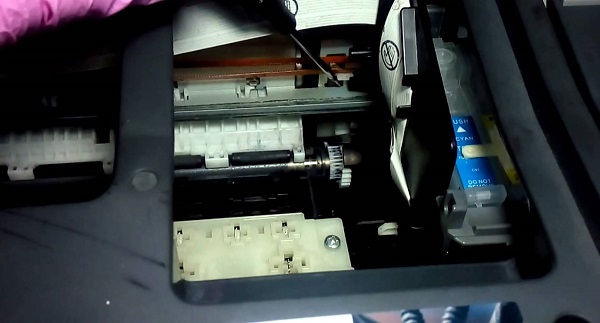  Отключване на каретата