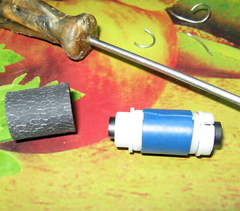  Валякът е покрит с канална лента