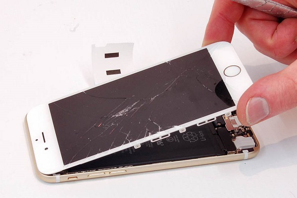  Прекъсване на екрана от телефона